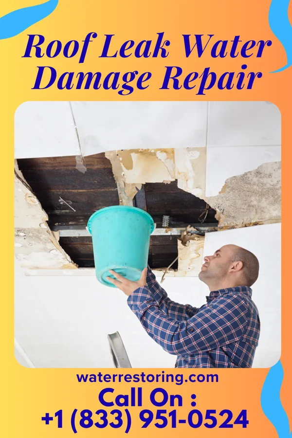 Roof Leak Water Damage Repair in Godwin, NC